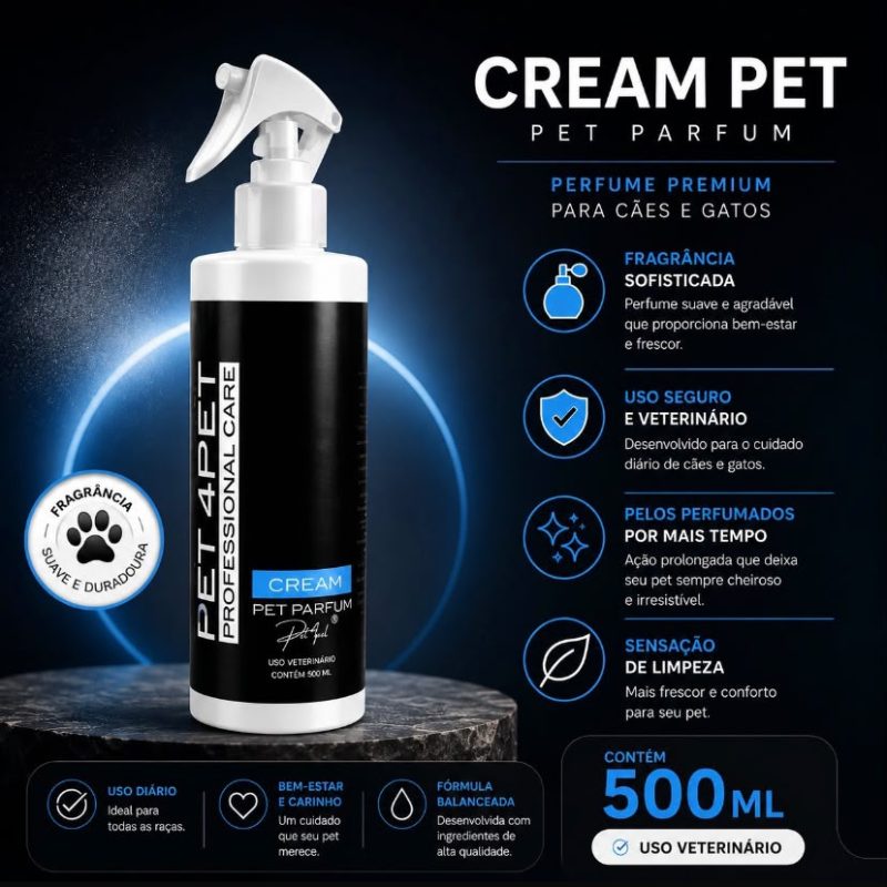 01 Pet Perfume Cream 500ml (Pet4Pet)