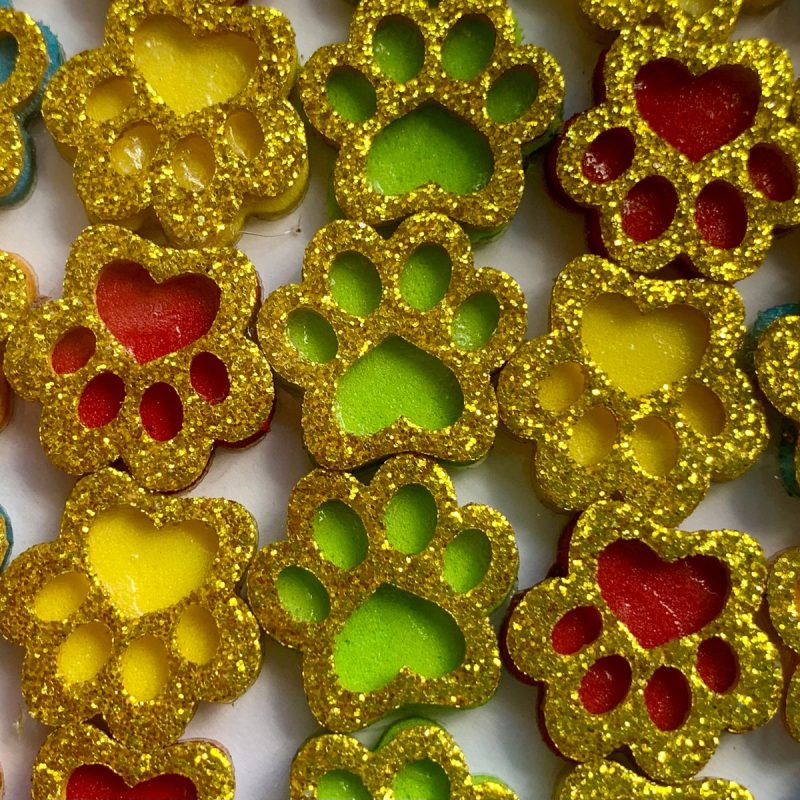 25 Adesivos Patinha Pequena