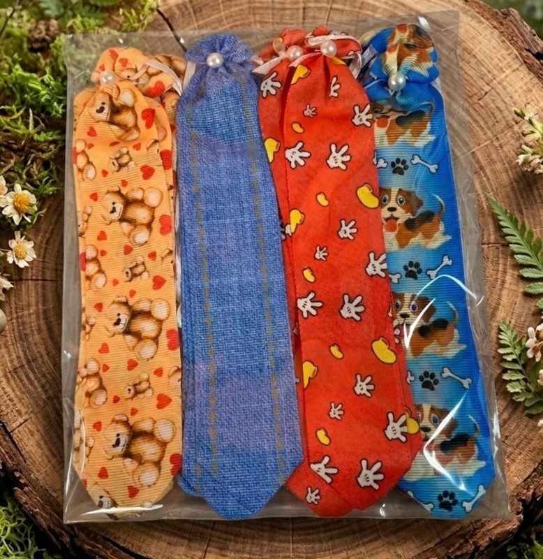 10 Gravatas Grande estampada