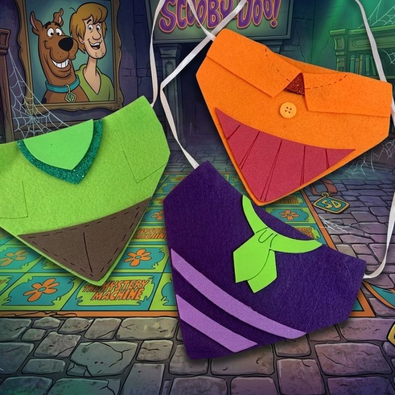 5 Babador Coleção Scoby Doo