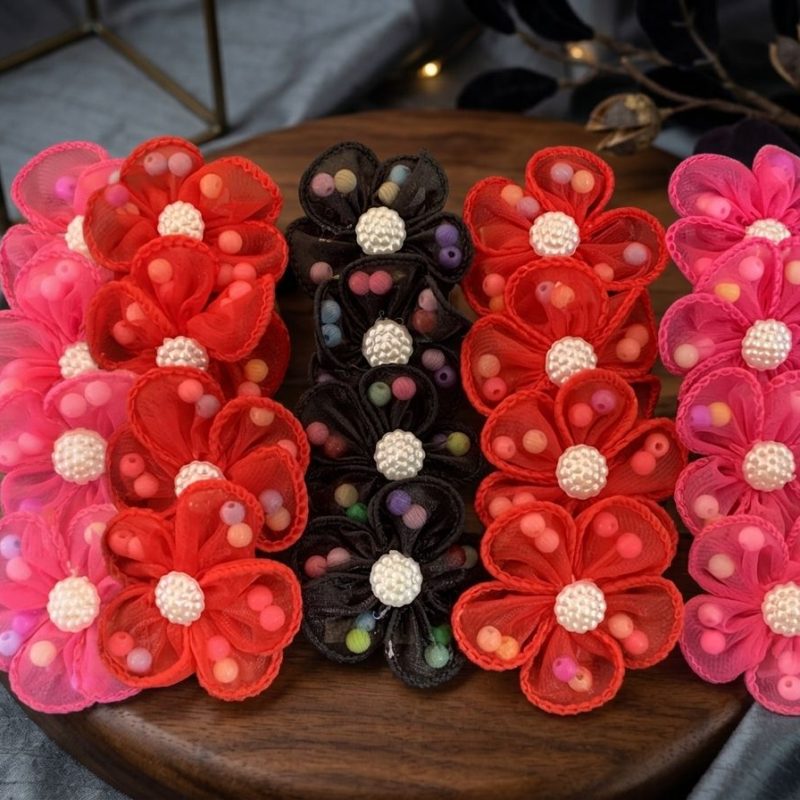 20 Laços Flor Luxo Cor 2