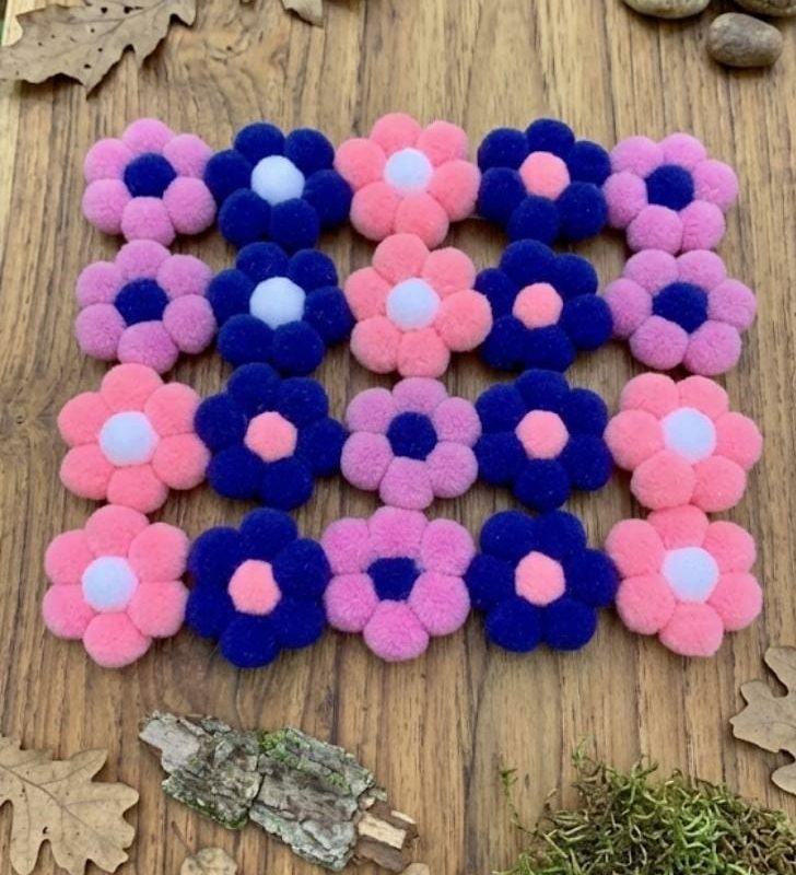 10 Laços Pom Pom G Destaques Fêmea