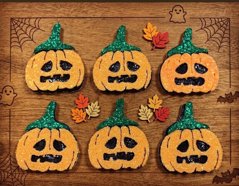 20 Adesivos Abóboras - Halloween